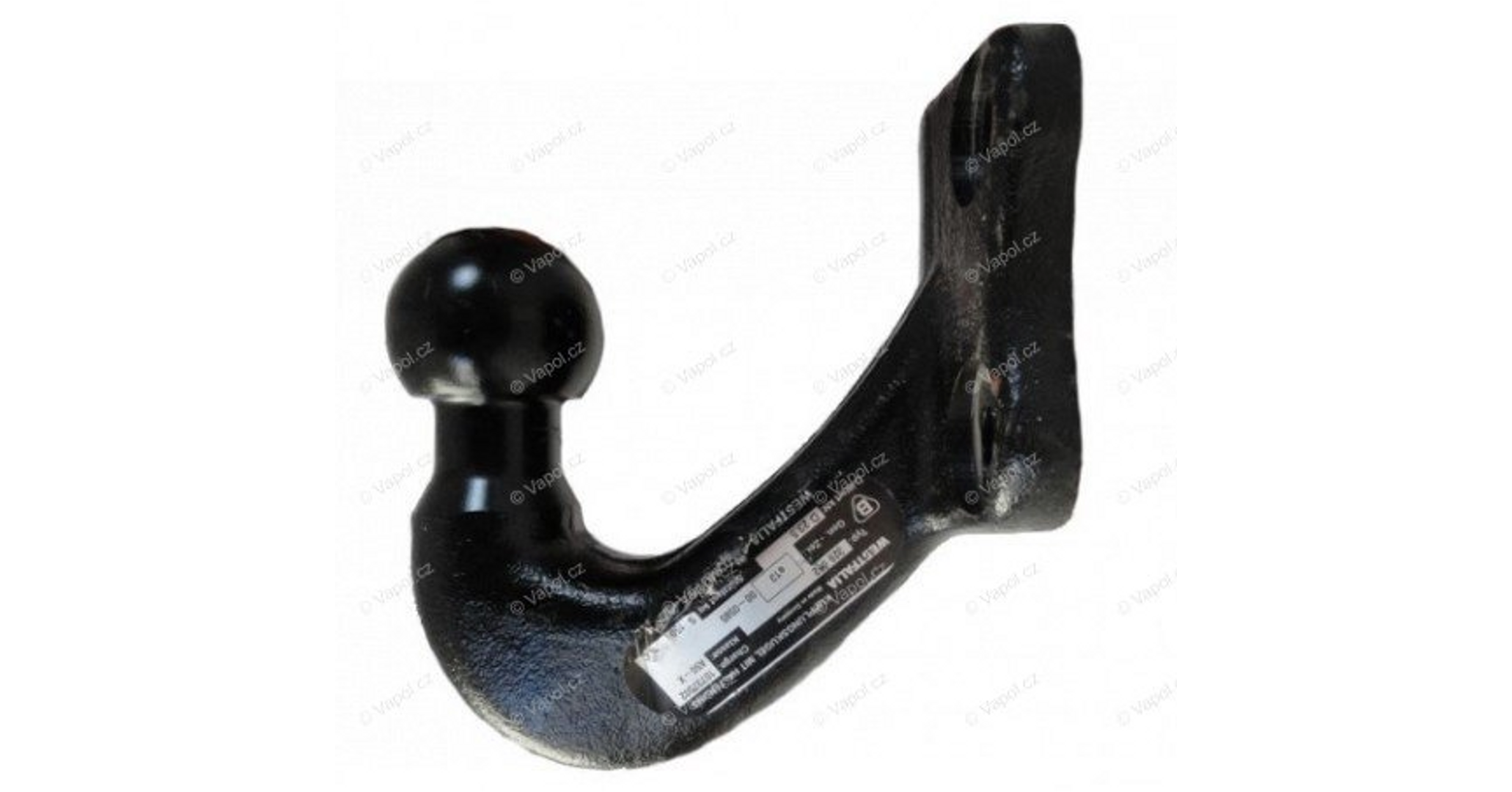 Vonógömb taplas UNI 2, furattávolság 83 x 56 mm, Westfalia Talpas